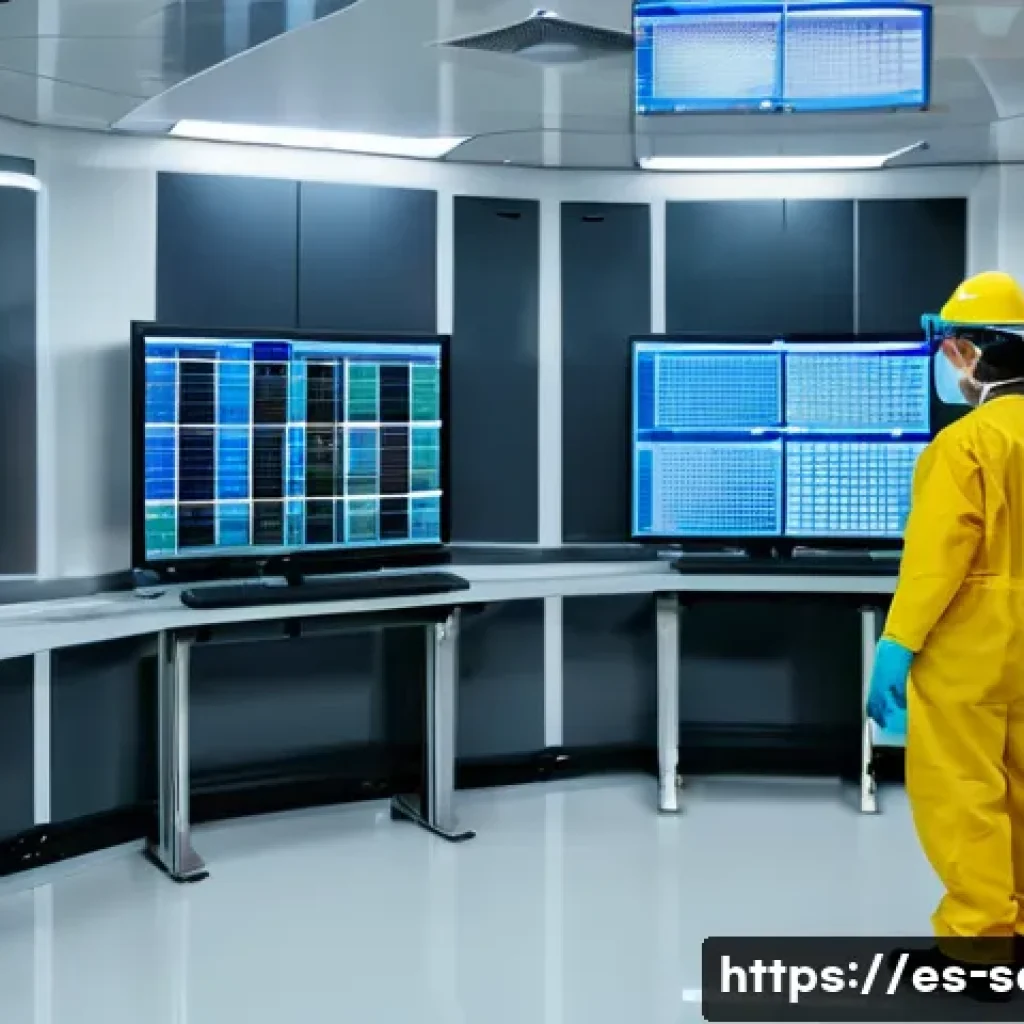 산업안전기사와 화학 공정 안전 관리 - A modern chemical plant control room with engineers wearing appropriate personal protective equipmen...